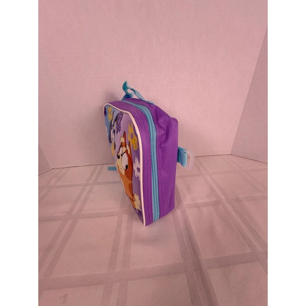 Bluey Character Backpack with Lunch Box School‎ Bag Set for Kids